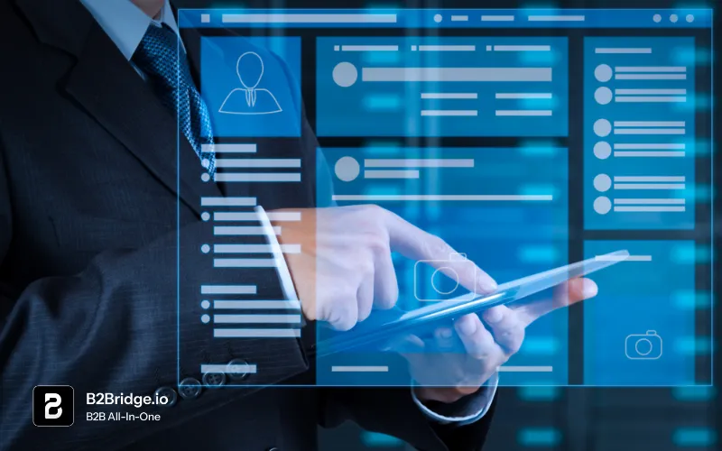 b2b portal by b2bridge.io