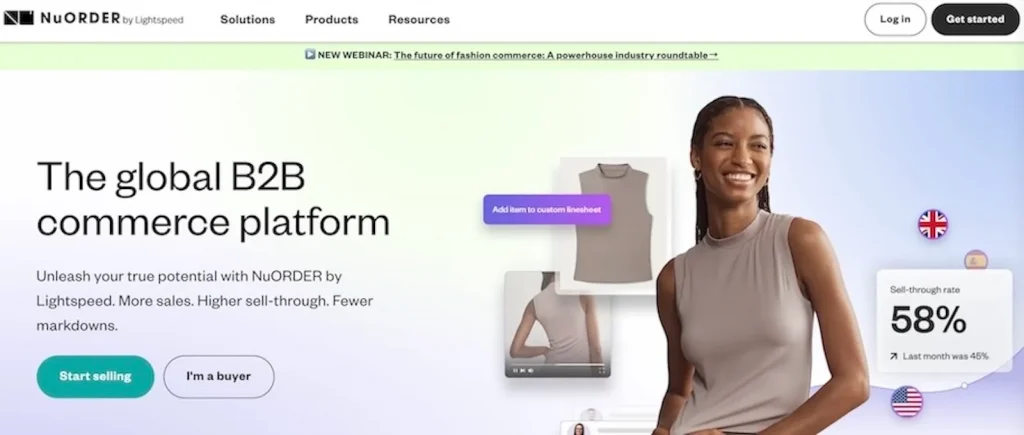 B2b ecommerce platform nuorder by B2Bridge.io