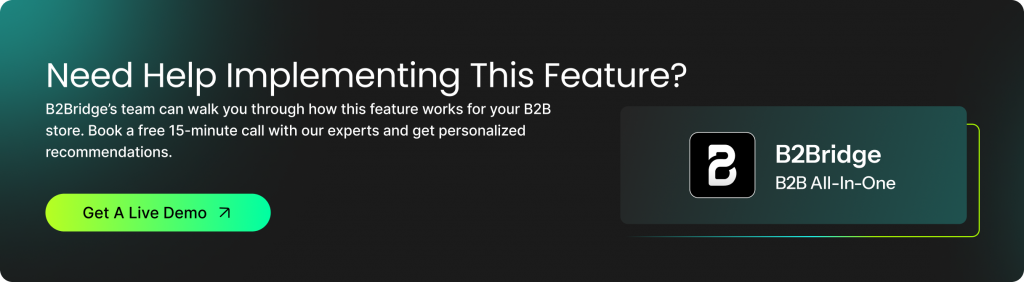 new feature of b2bridge.io