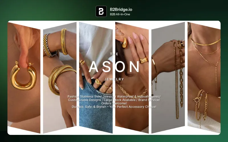 stainless steel jewelry wholesale europe with b2bridge.io