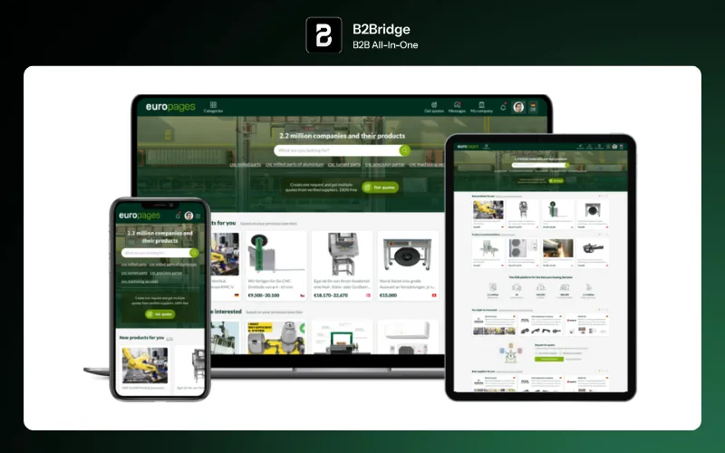 wholesale suppliers europe b2bridge.io