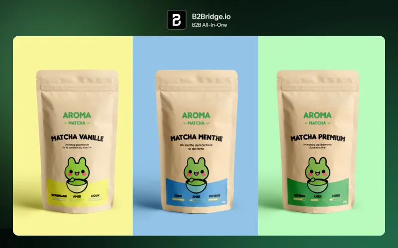 matcha wholesale europe by b2bridge.io
