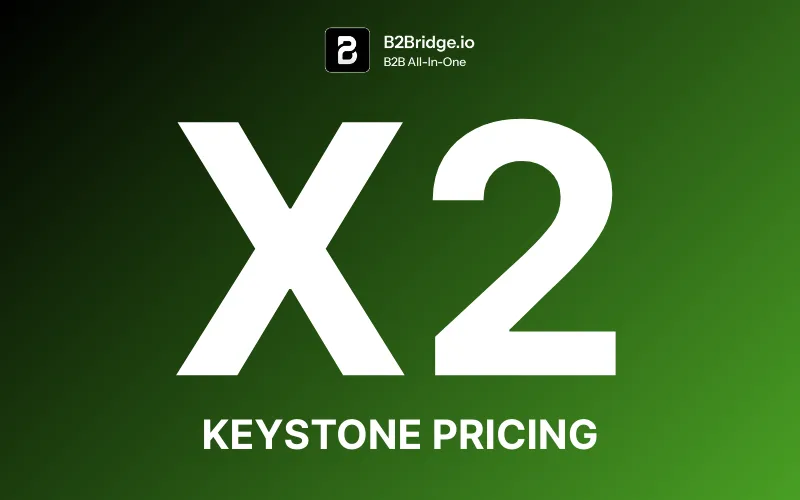 keystone pricing formula by b2bridge.io