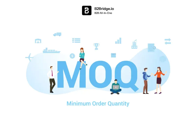 minimum order quantity by b2bridge.io