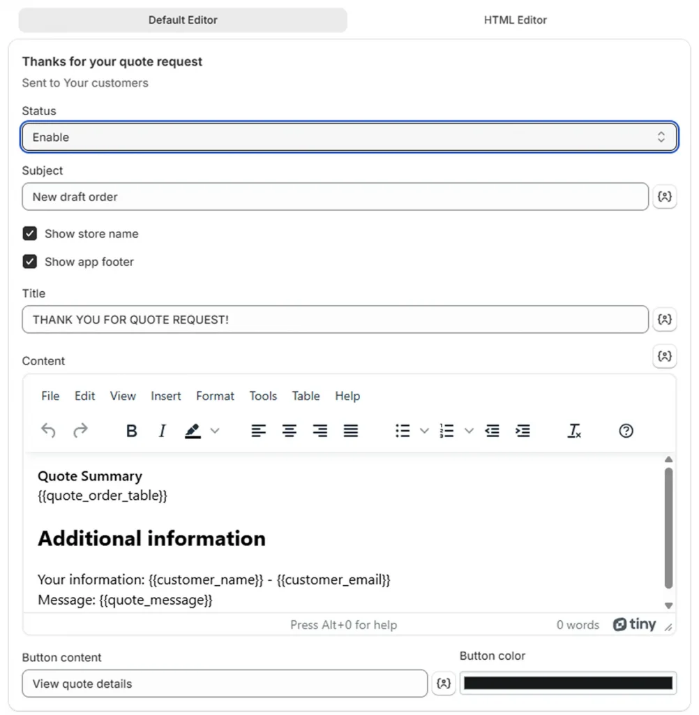request for quote by b2bridge.io