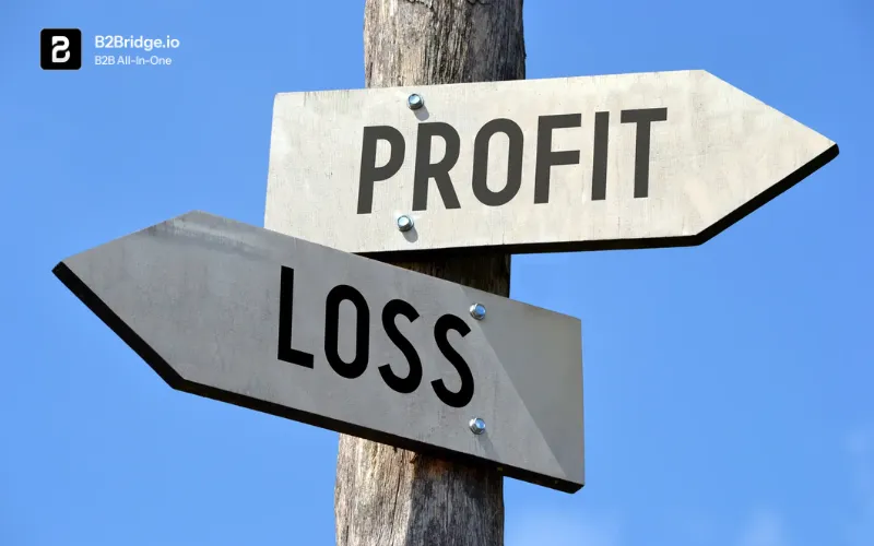 wholesale profit margin by b2bridge.io