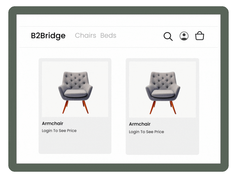 GIF-b2bridge feature page b2b lock-hide price for collection