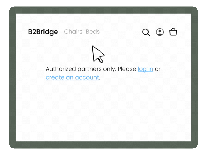 GIF-b2bridge feature page b2b lock-lock entire store