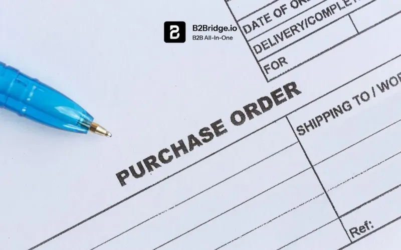 what is a purchase order by b2bridge.io