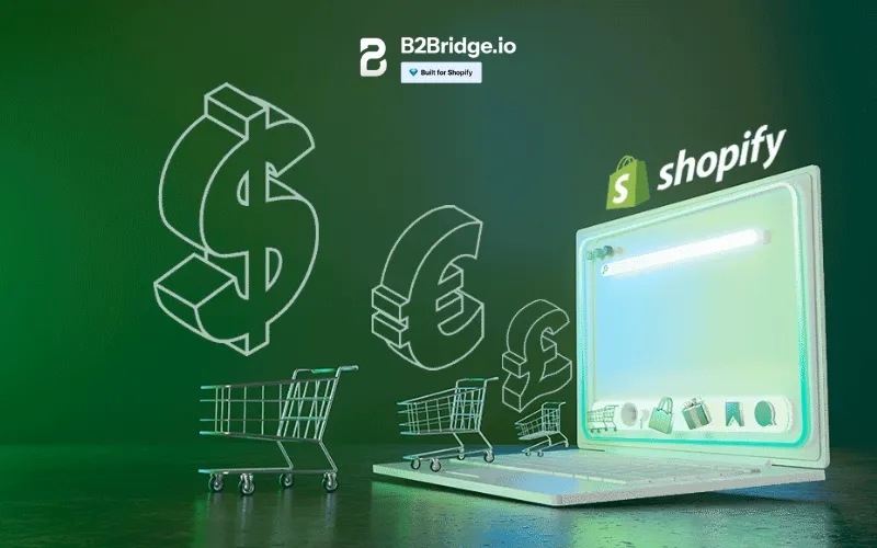 multi currency shopify by b2bridge.io