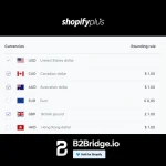 How To Add B2B Multi-Currency On Shopify To Make Your B2B Store Global In 2026