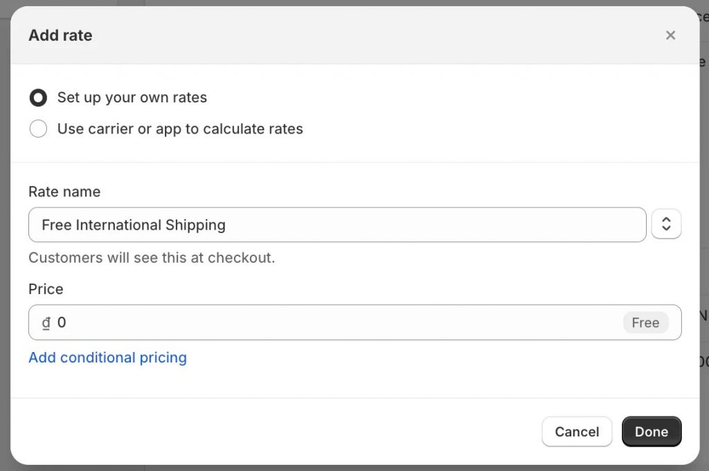 how to set up shipping on shopify by b2bridge.io