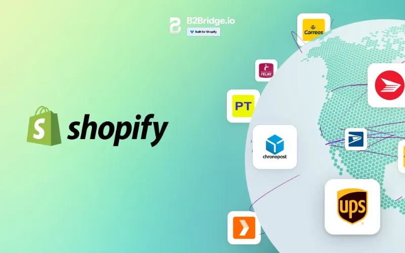 how to set up shipping on shopify by b2bridge.io