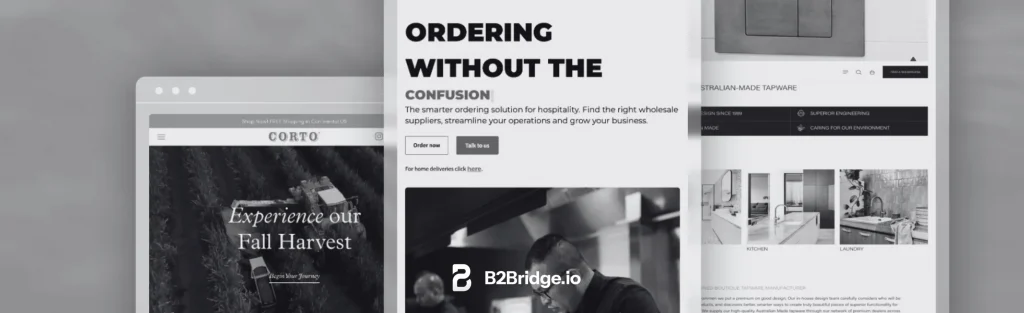 Top 15 B2B Ecommerce Website Examples with Smart Features