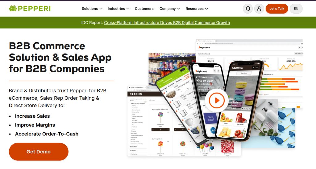 Pepperi for Field Sales Teams
