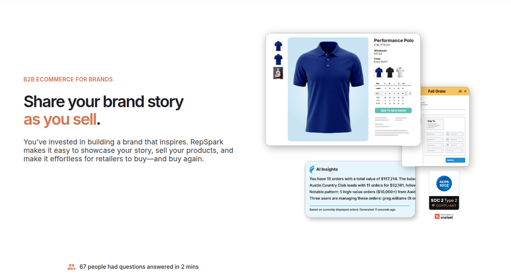 RepSpark for Established Apparel and Lifestyle Brands