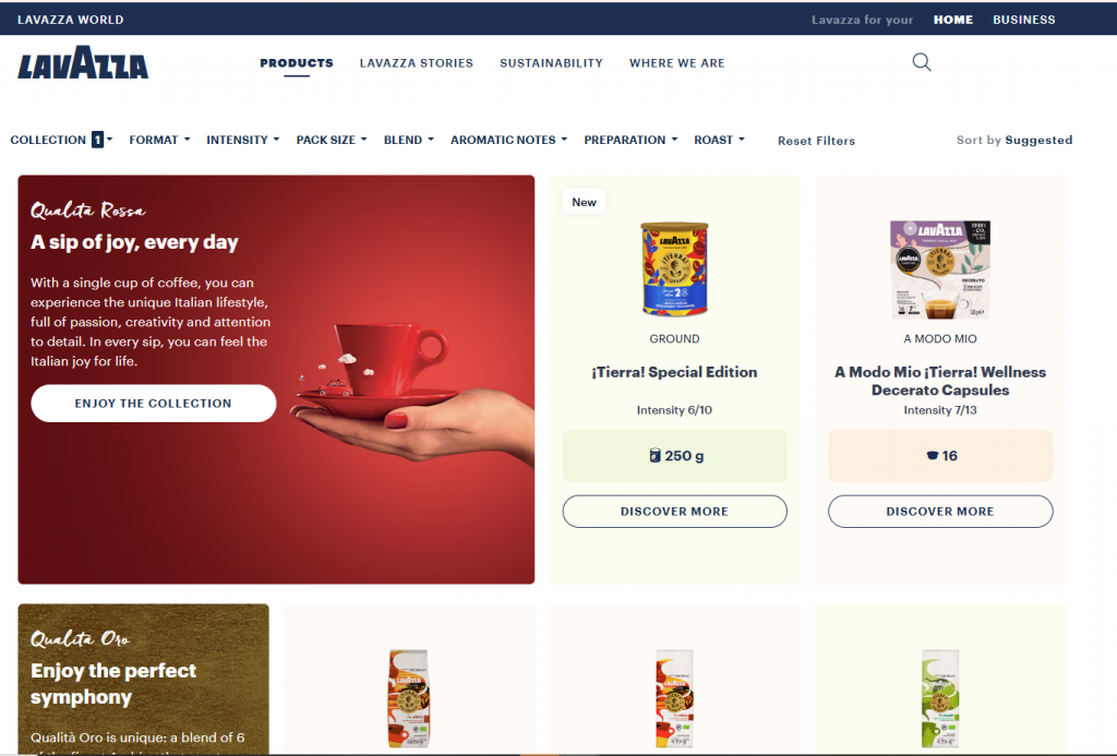 Lavazza by Bluespresso
