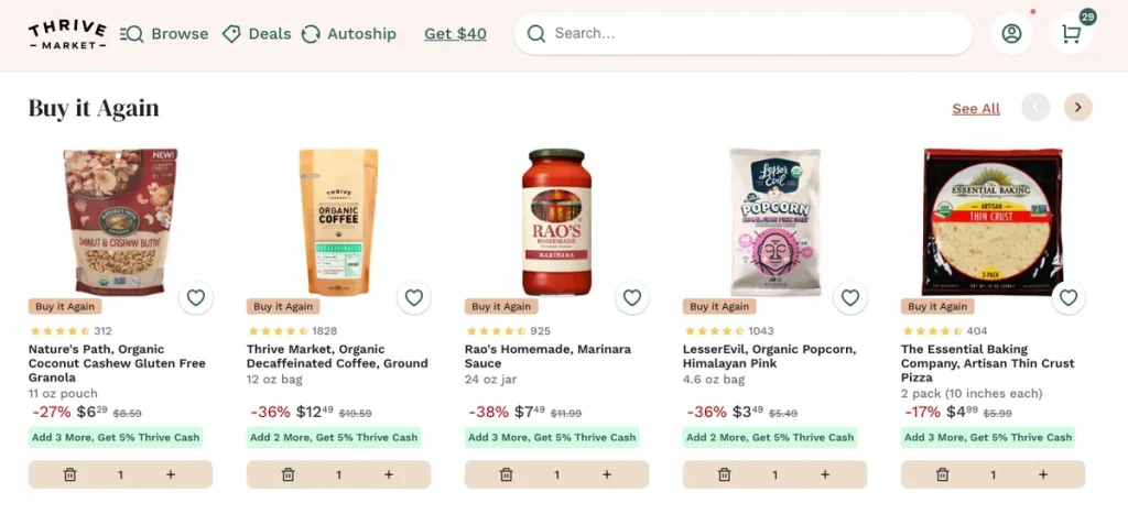Thrive market