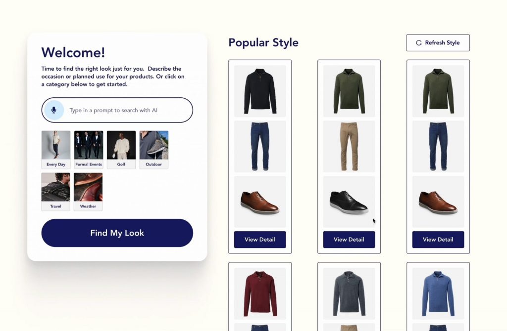 AI product search and discovery 