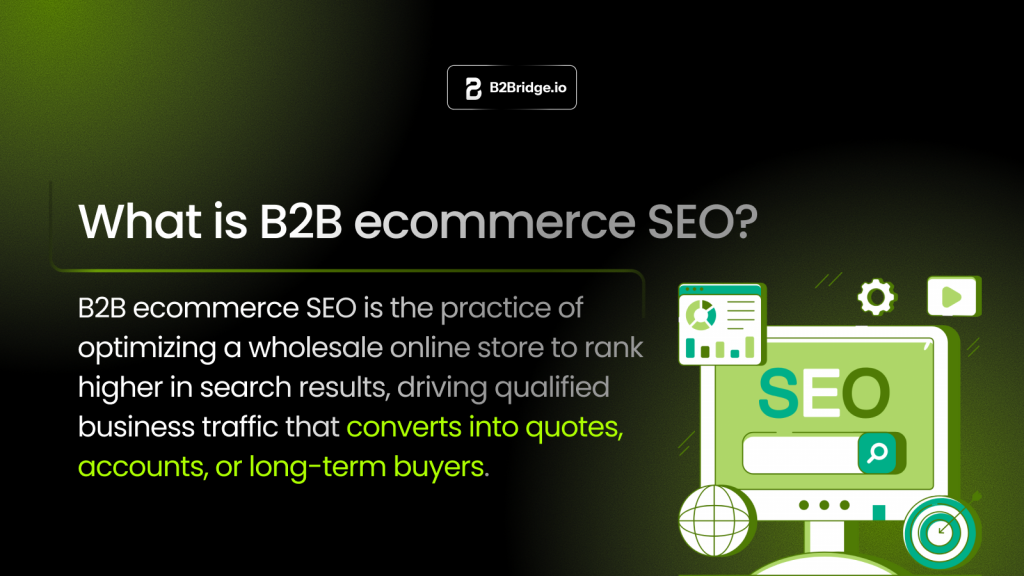 What is B2B ecommerce SEO