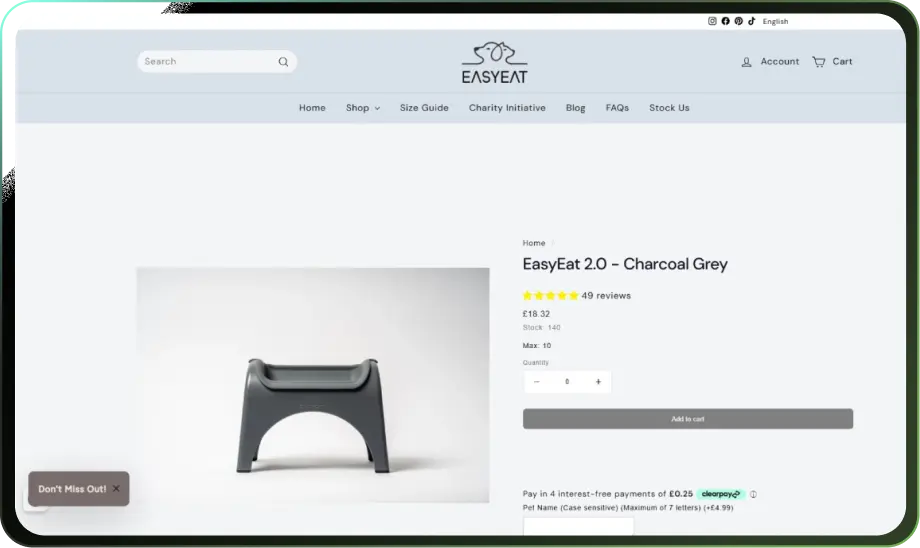 Gated wholesale view after login