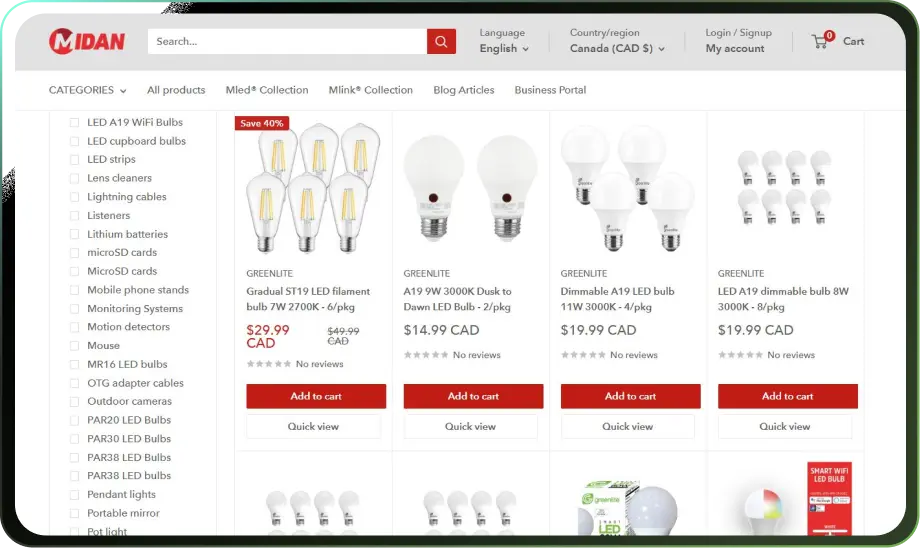 Wholesale-only store access for verified B2B customers