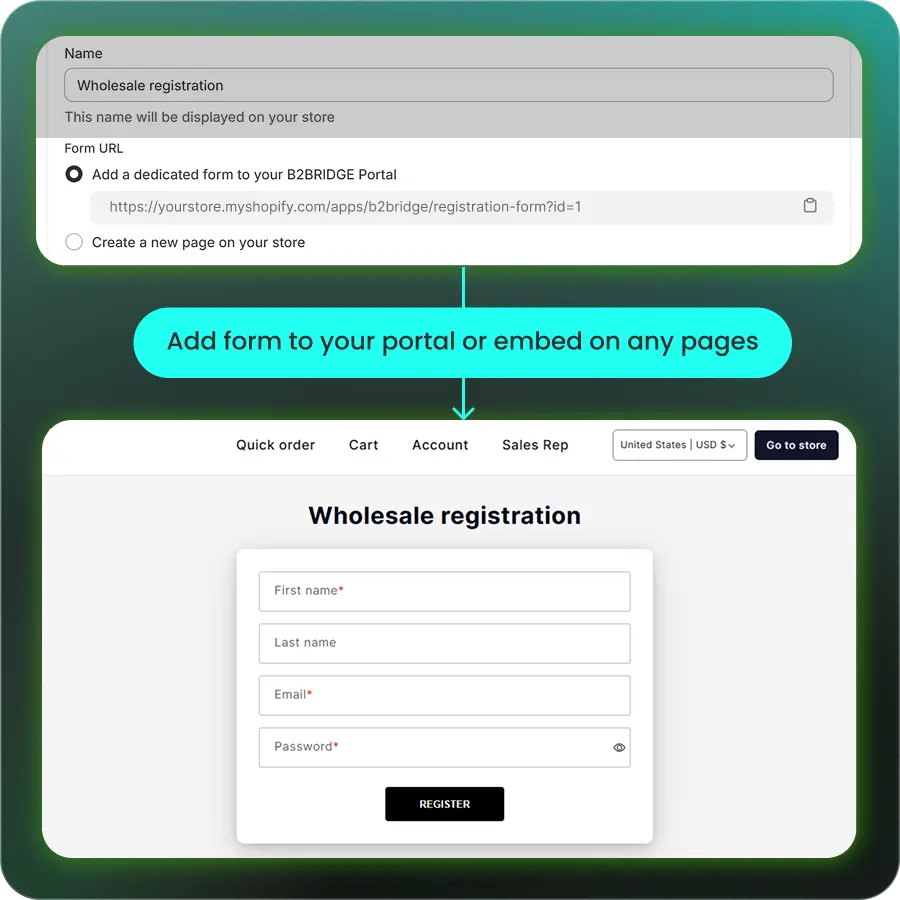 form-to-any-page