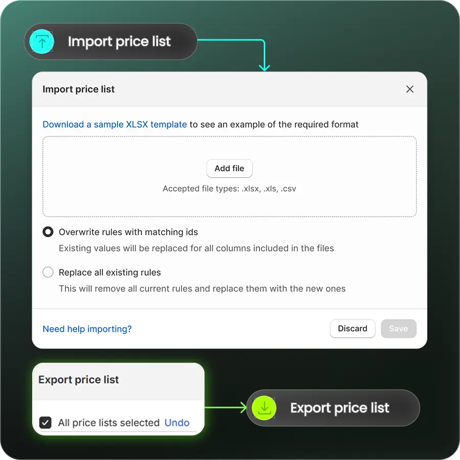 import-price-list