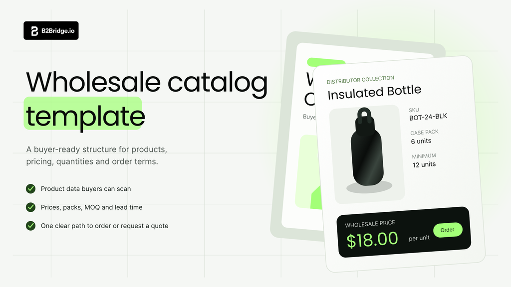 Wholesale Catalog Template