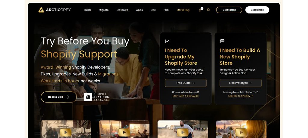 Arctic Grey for ERP-Connected Enterprise Builds