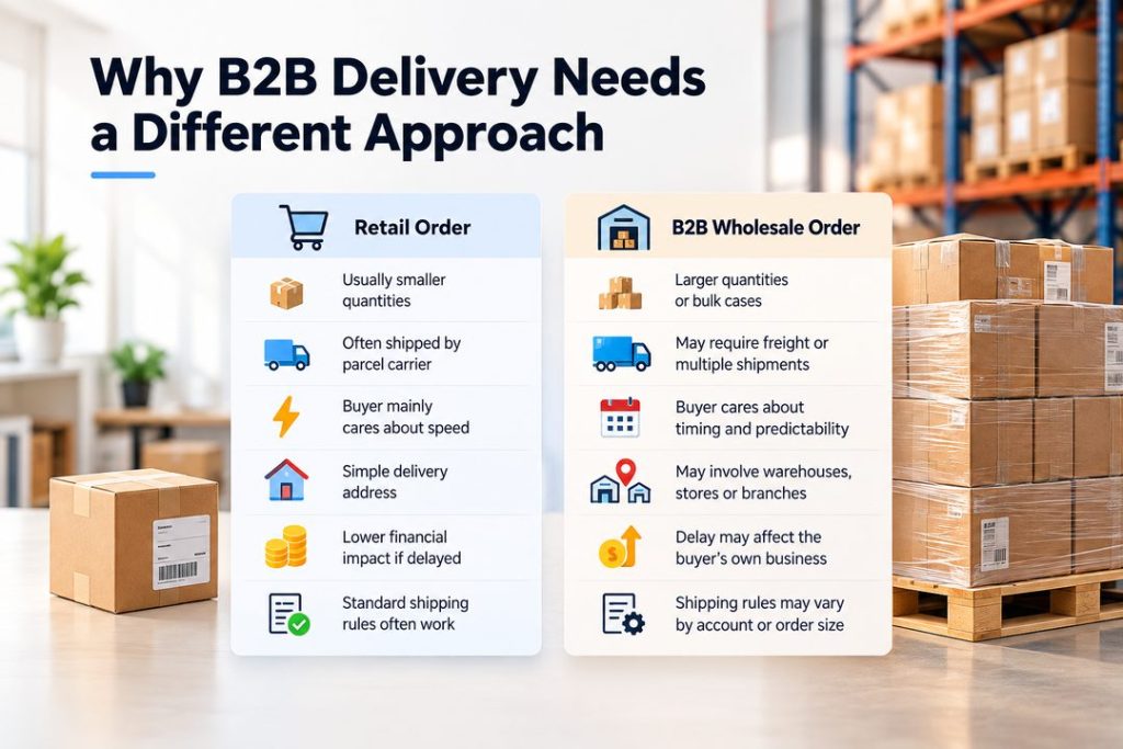 Why B2B Delivery Needs a Different Approach
